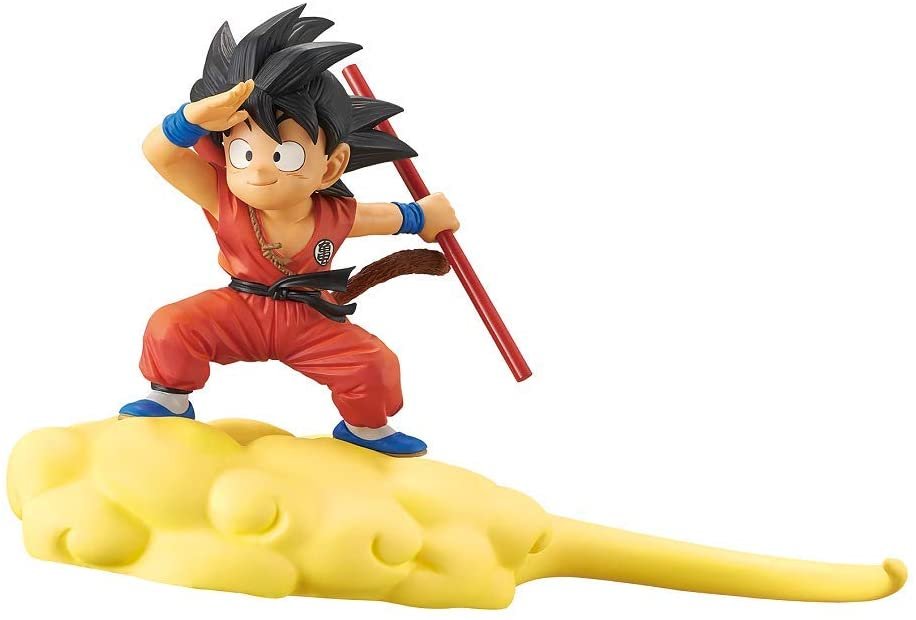 Banpresto Dragon Ball Goku & Flying Nimbus Figure (Ver.A), Multiple Colors (BP17244)