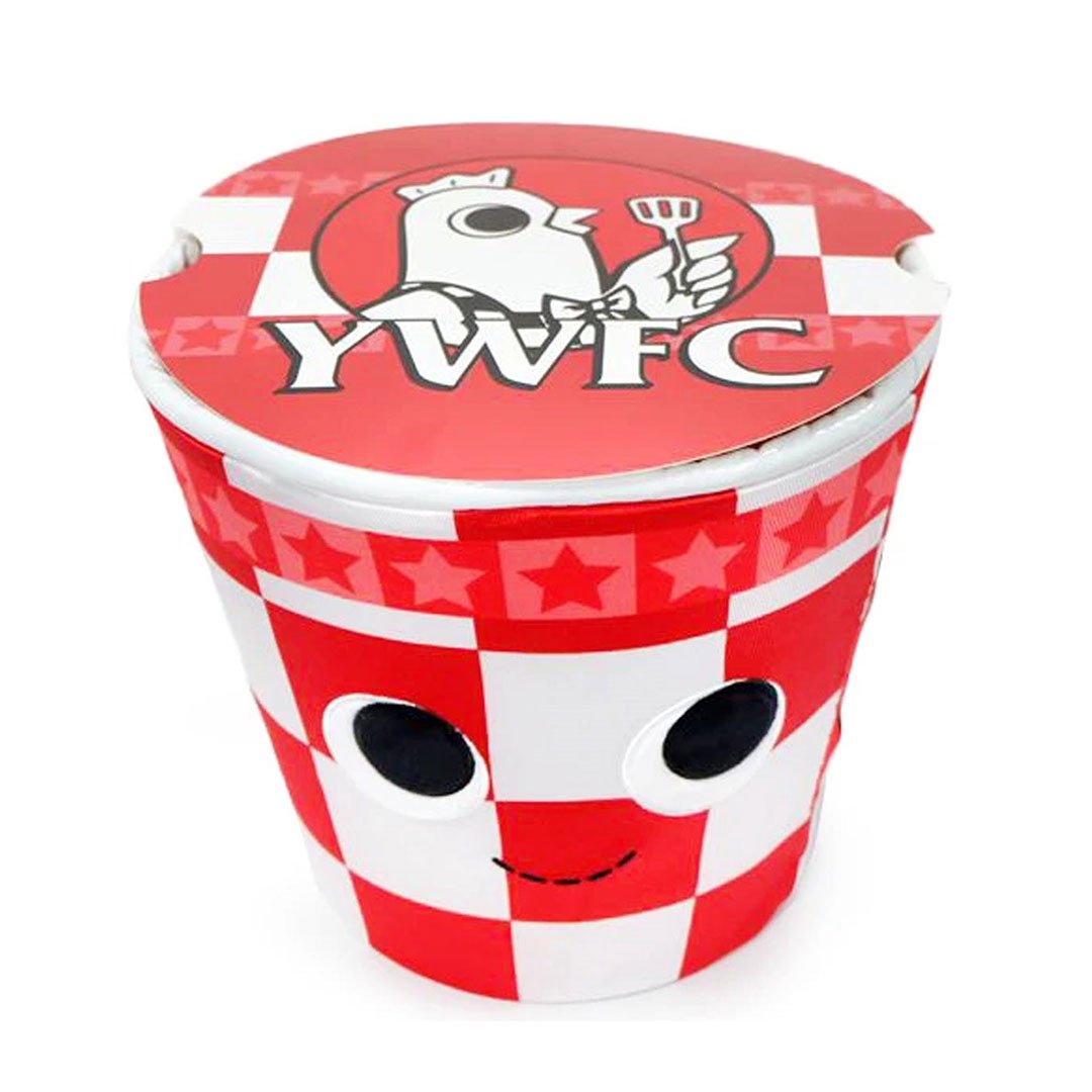 Kidrobot Yummy World 10" Bertha The Bucket of Fried Chicken Plush Toy - Top