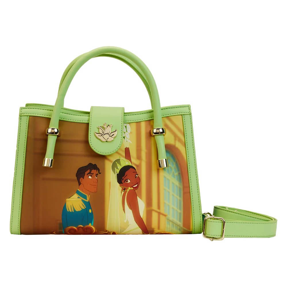 Loungefly Disney Princess and the Frog Princess Scene Crossbody - Front