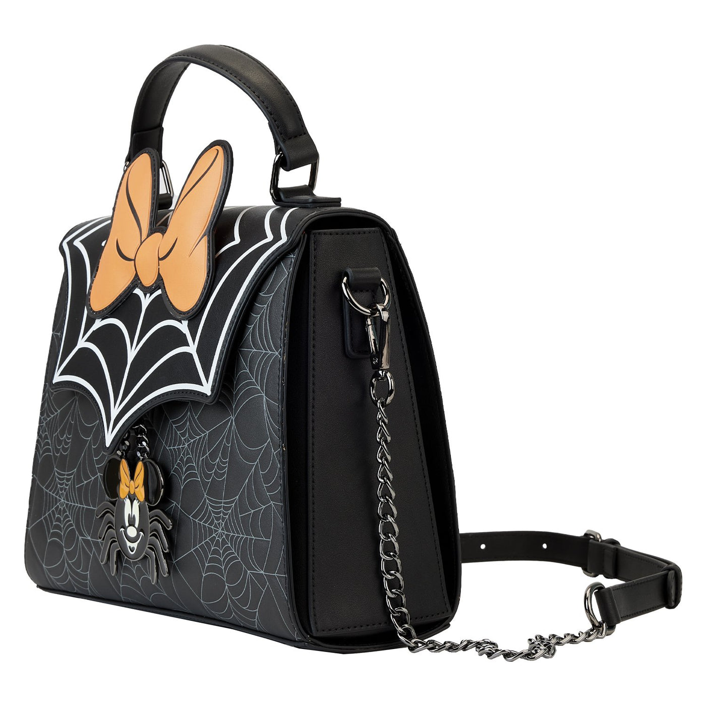 Loungefly Disney Minnie Mouse Spider Crossbody - Side View