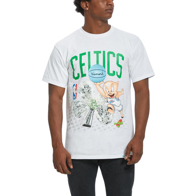 Space Jam x NBA Boston Celtics Short Sleeve T-Shirt
