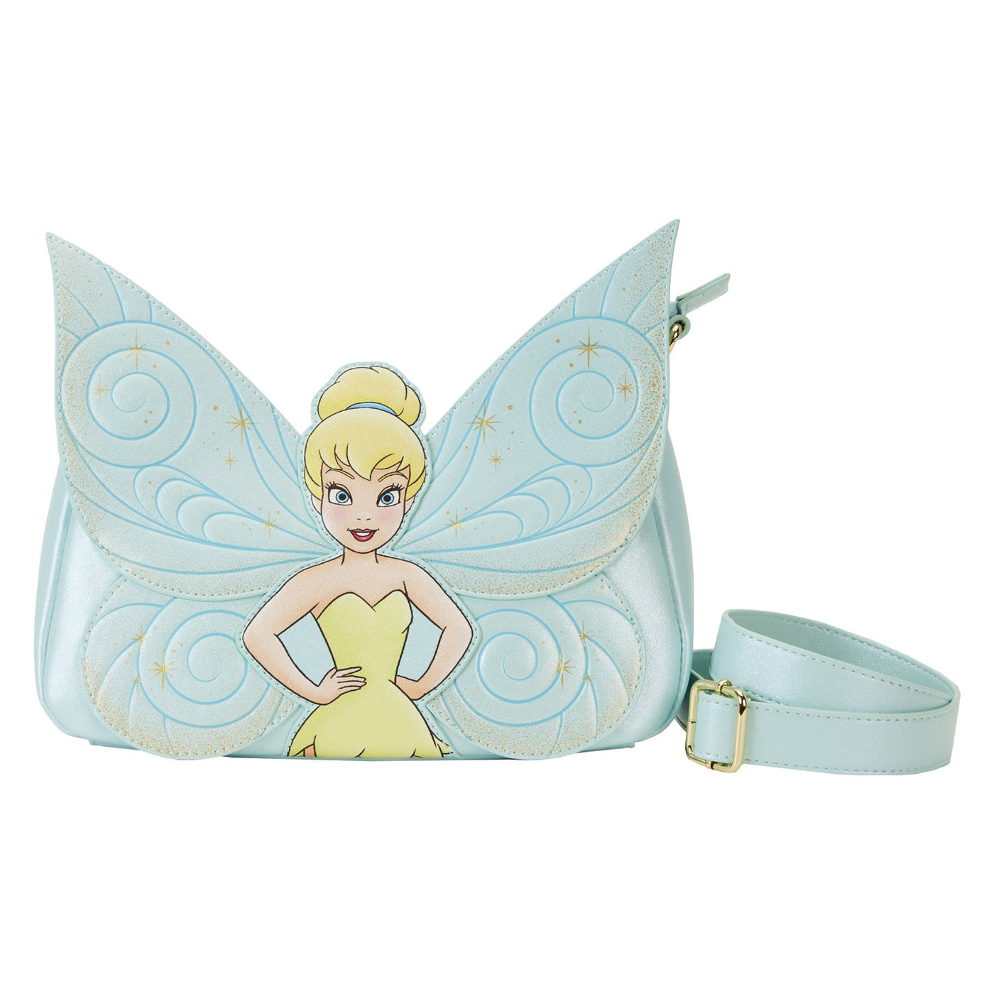 Loungefly Disney Peter Pan Tinkerbell Wings Cosplay Crossbody - Front