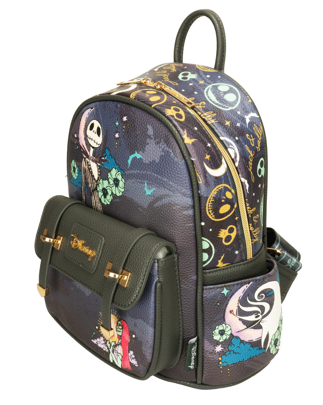 WondaPop Disney Nightmare Before Christmas Jack &amp; Sally Mini Backpack - Alternate Top View