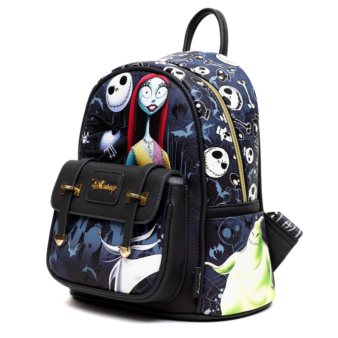 WondaPop Disney Nightmare Before Christmas Halloweentown Mini Backpack - Alternate Side View