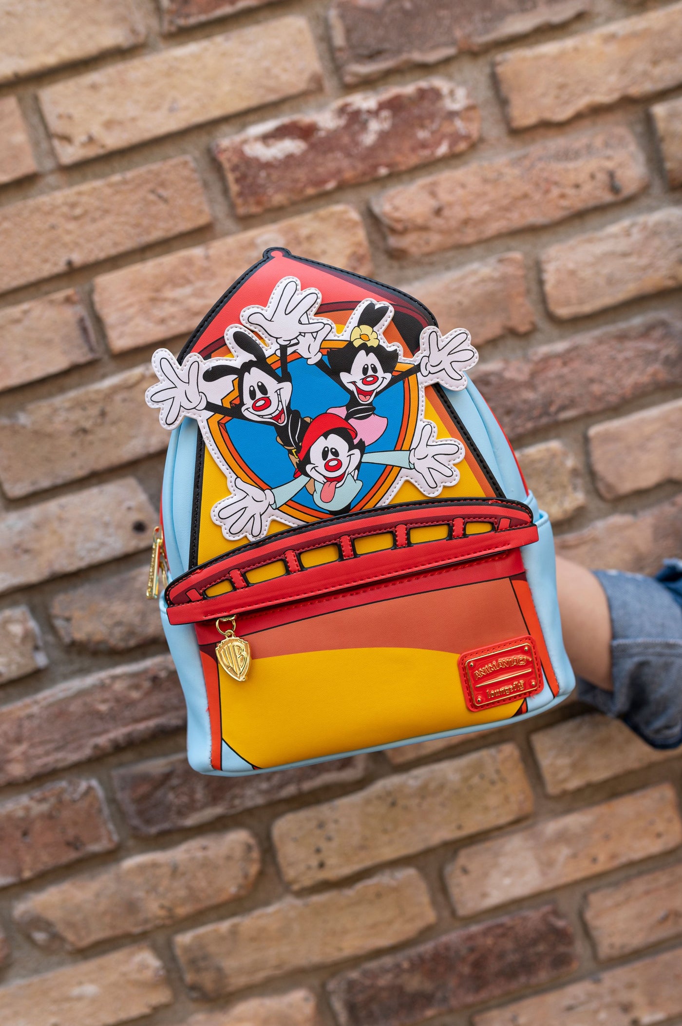Loungefly Animaniacs WB Tower Mini Backpack - IRL 01
