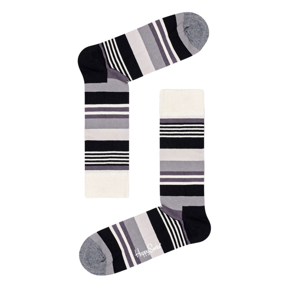 Black & White Socks Gift Box Set - 4-Pack