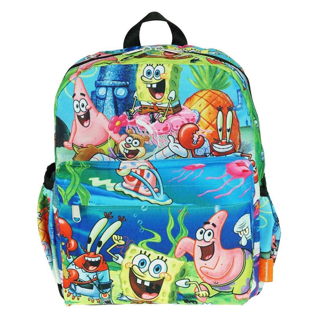 WondaPop Nickelodeon SpongeBob SquarePants Nylon Mini Backpack - Front