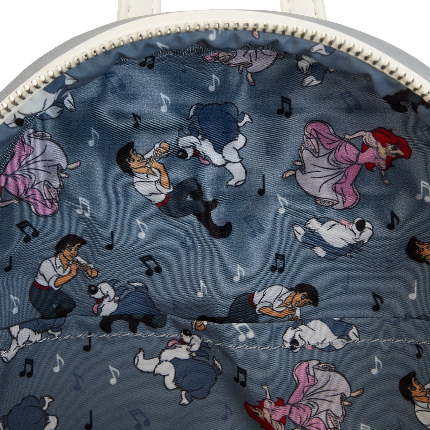 671803452565 - Loungefly Disney Little Mermaid Max Cosplay Mini Backpack - Interior Lining