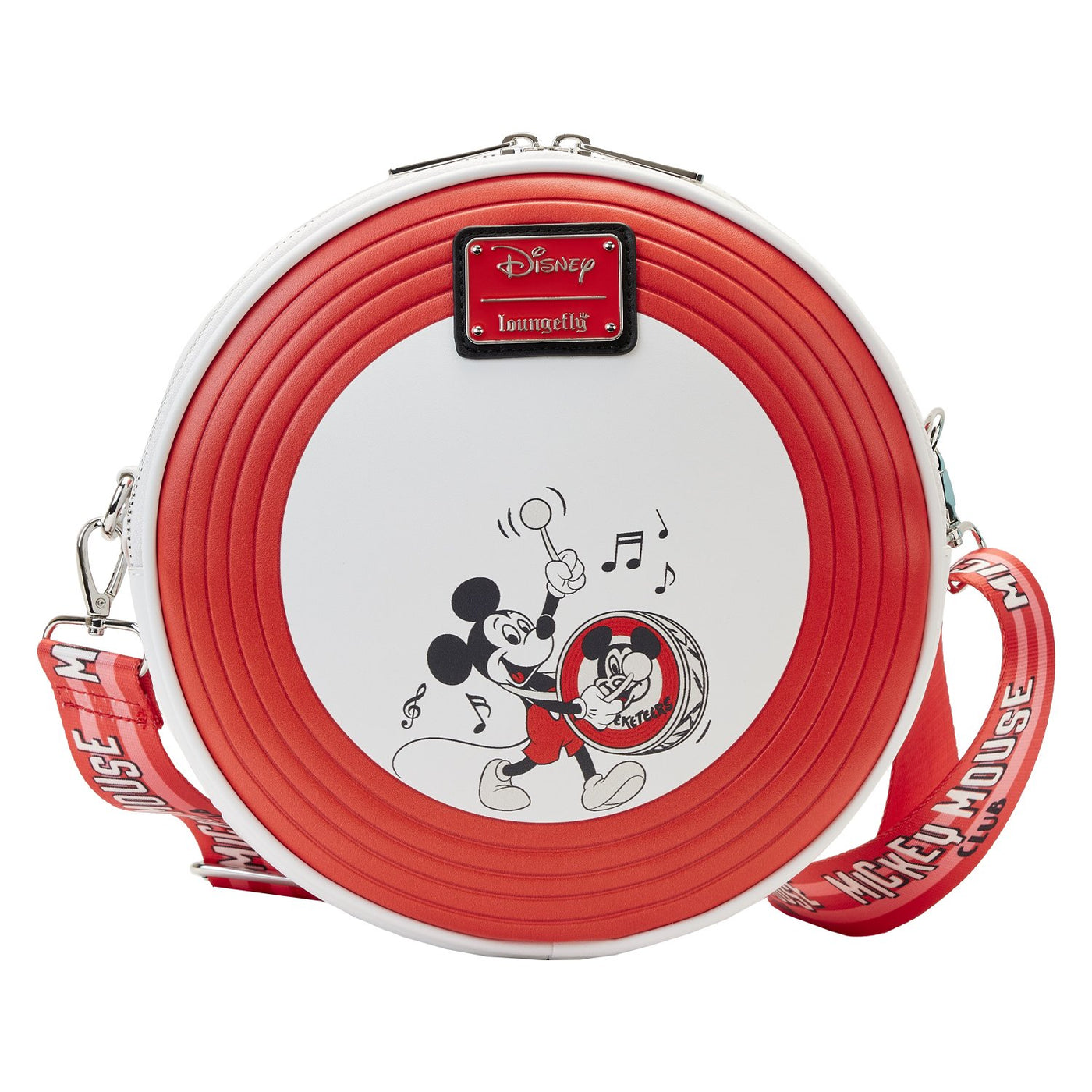 671803452053 - Loungefly Disney 100th Mickey Mouseketeers Ear Holder Crossbody - Back