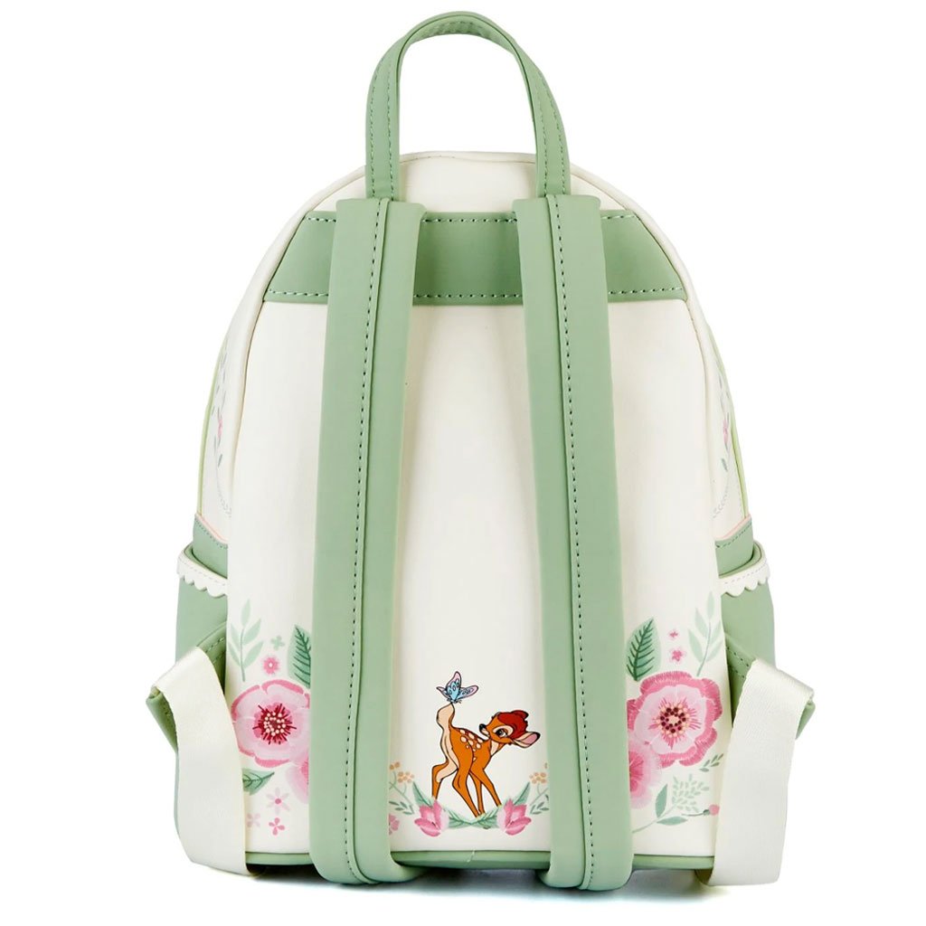Loungefly Disney Bambi Spring Time Gingham Mini Backpack Back View