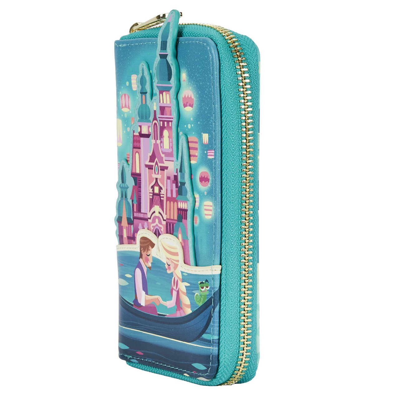 Loungefly Disney Tangled Princess Castle Series Zip-Around Wallet