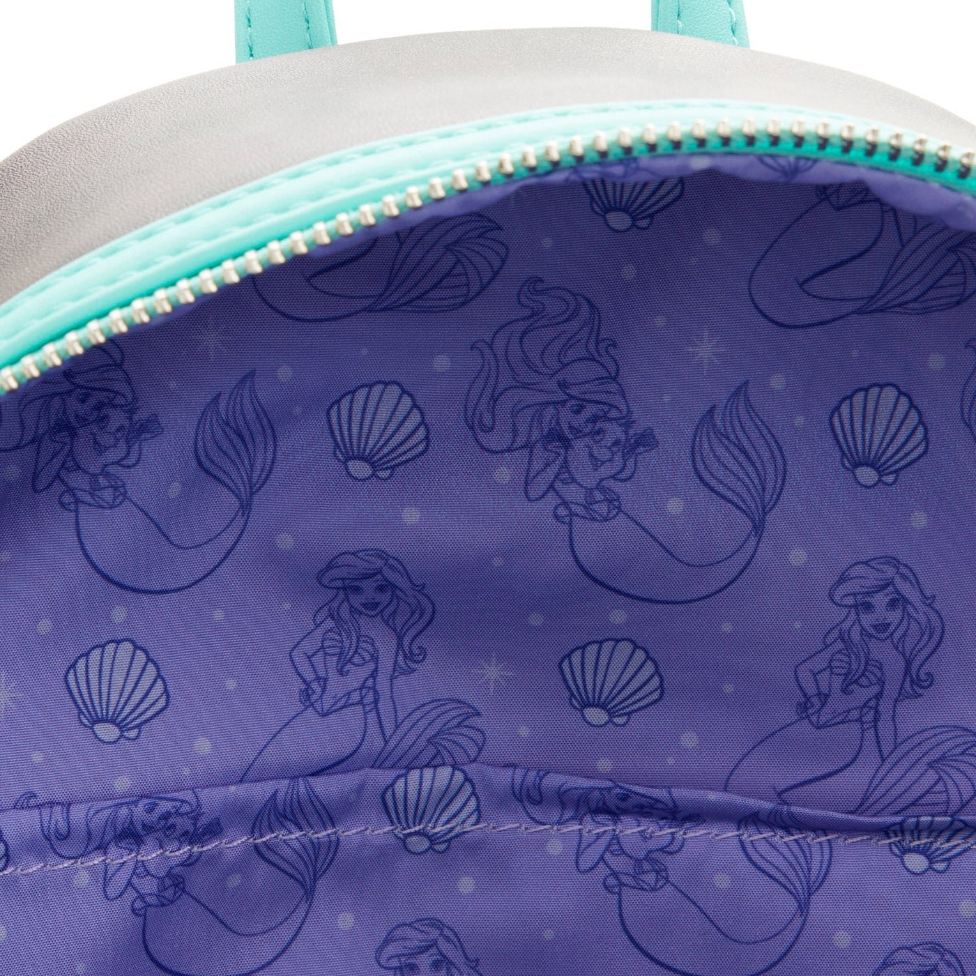 Loungefly Disney The Little Mermaid Princess Scenes Series Mini Backpack -  - Lining