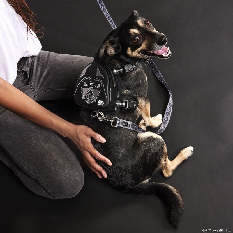 Loungefly Pets Star Wars Darth Vader Cosplay Mini Backpack Dog Harness - Styled