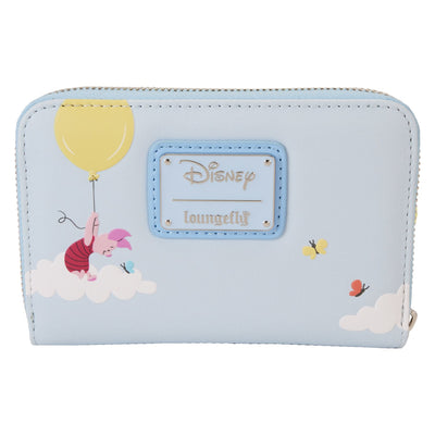 Loungefly Disney Winnie the Pooh Balloons Zip-Around Wallet - Back