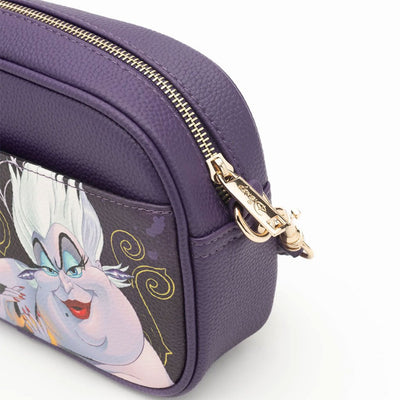 WondaPop Designer Series Disney Villains The Little Mermaid Ursula Crossbody - Zipper