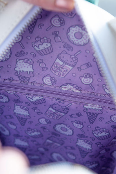 Loungefly Sanrio Hello Kitty Cupcake Mini Backpack - Interior