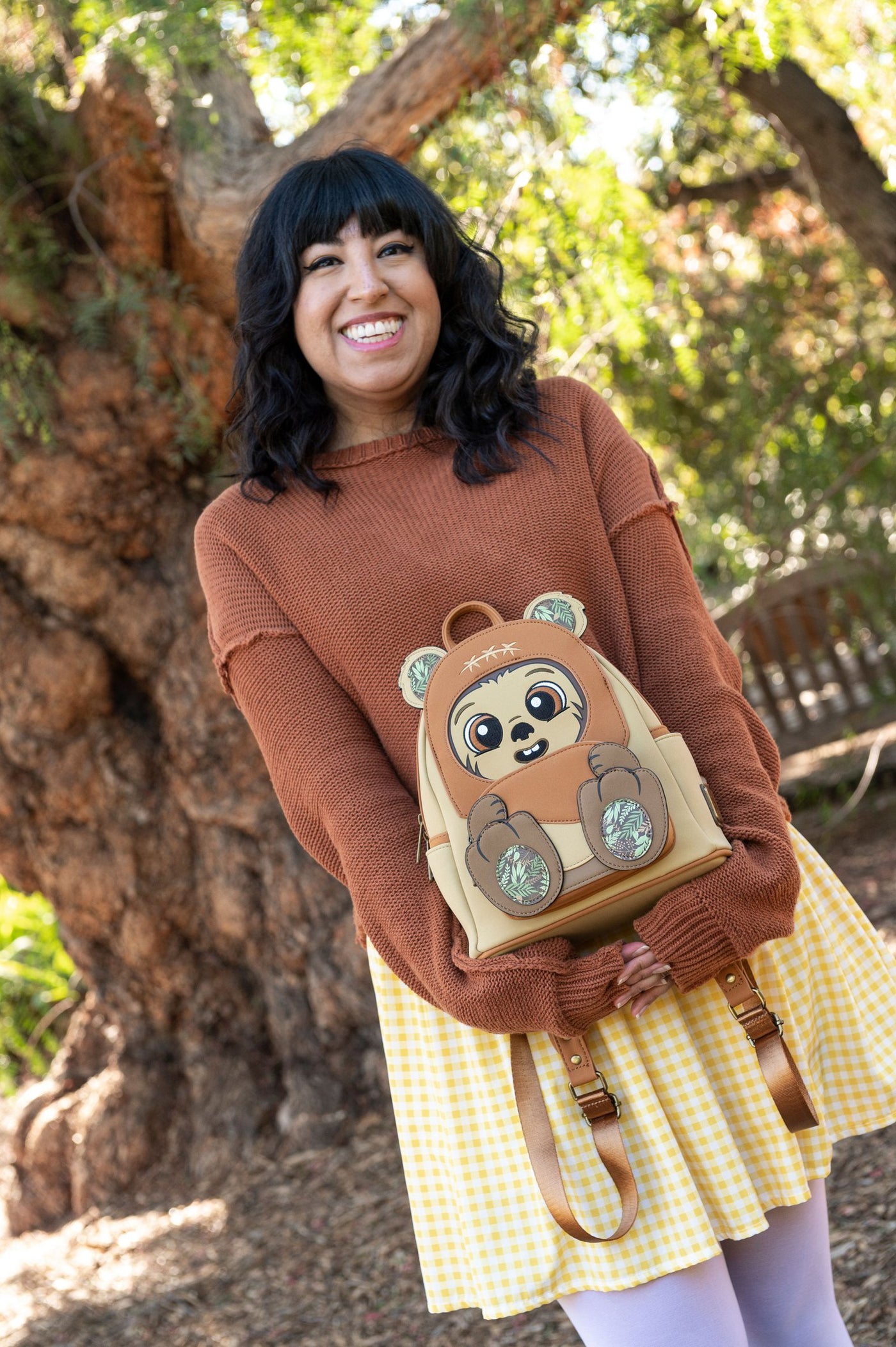 Loungefly Star Wars Wicket Footsie Cosplay Mini Backpack - Lifestyle