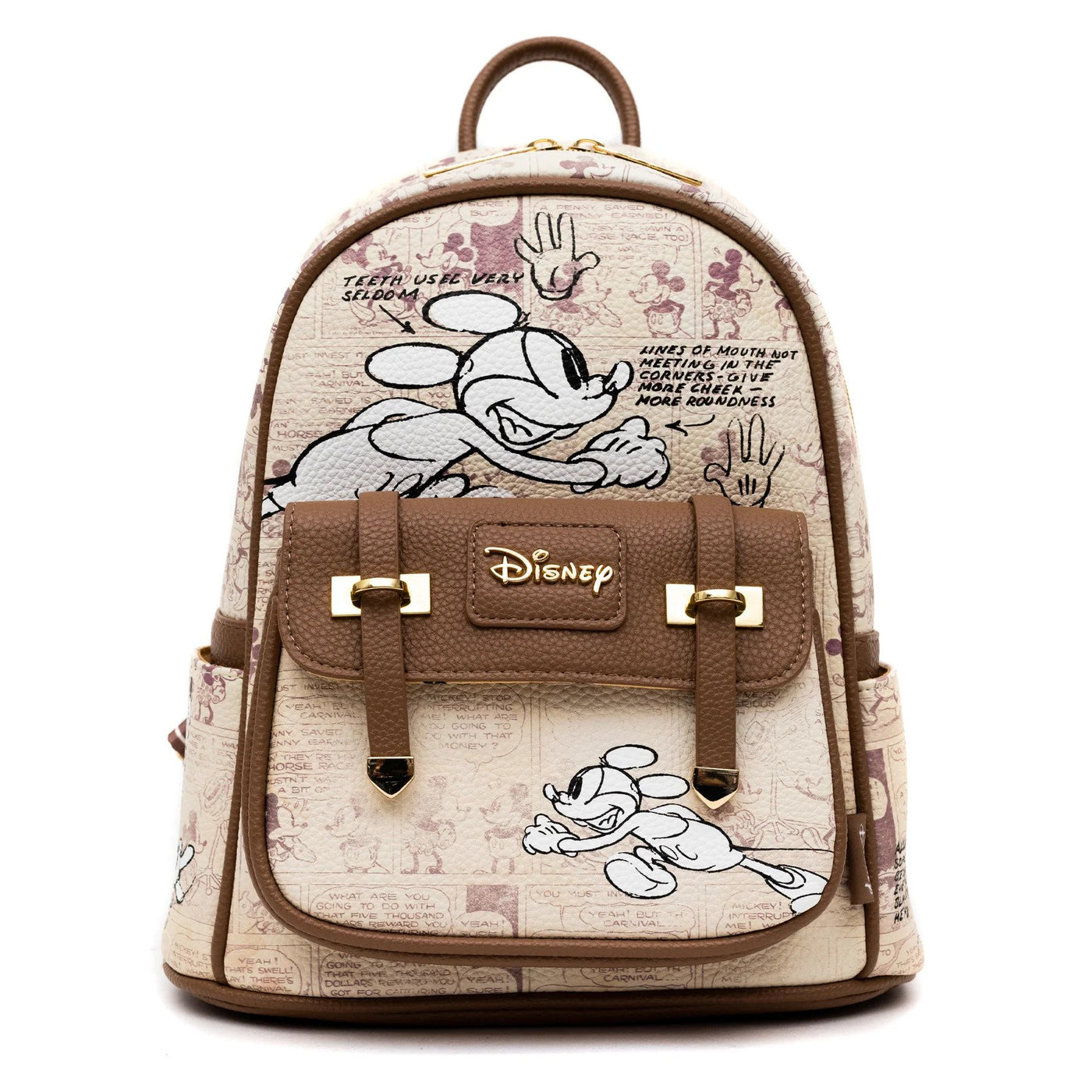 WondaPop Disney Mickey Mouse Peek-A-Boo Mini Backpack - Front