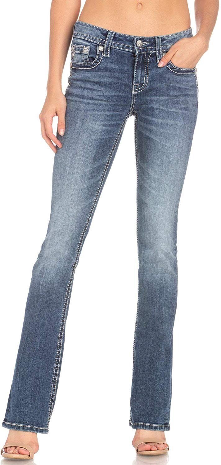 Sleek Style Bootcut Jeans