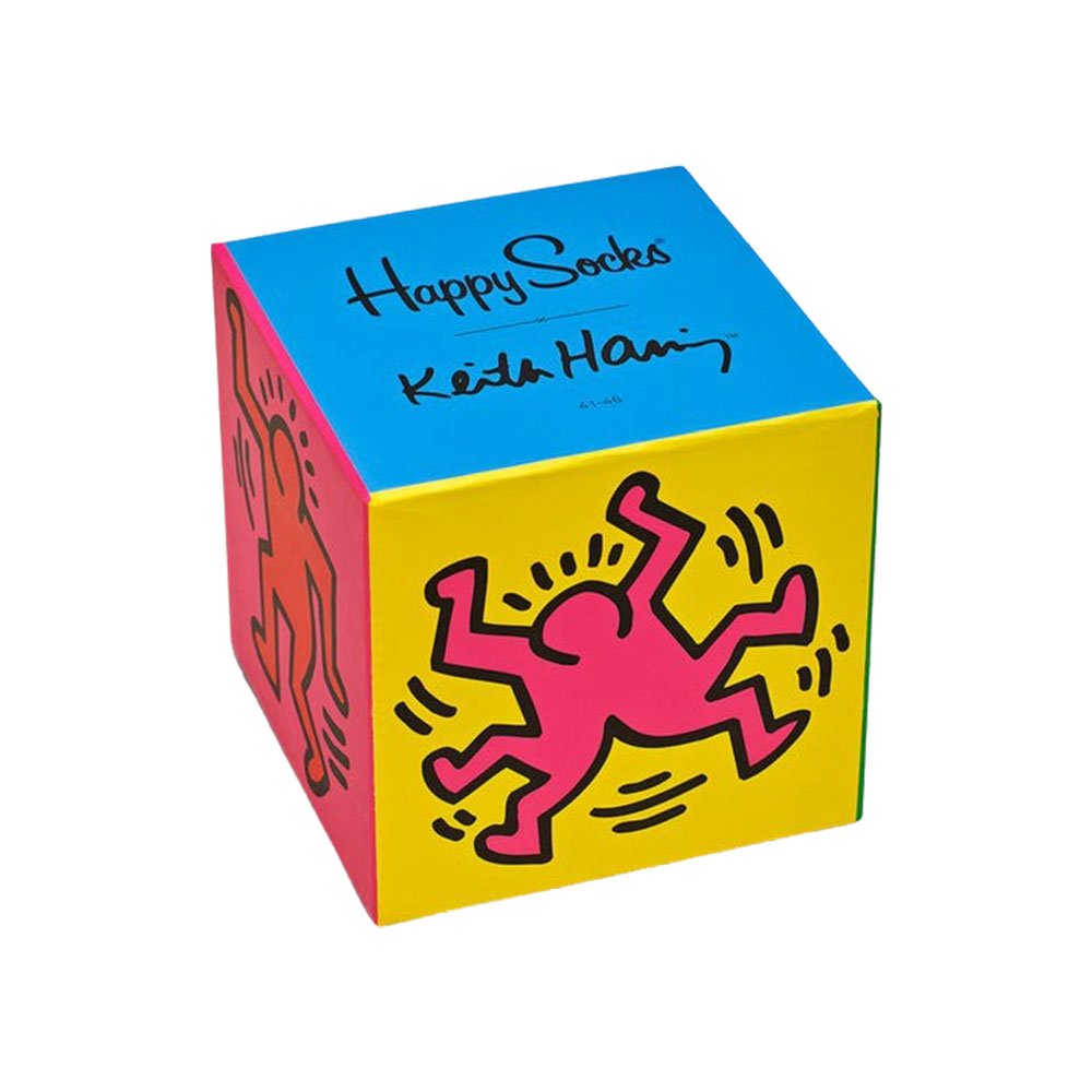 Keith Haring Socks Gift Box Set - 3-Pack