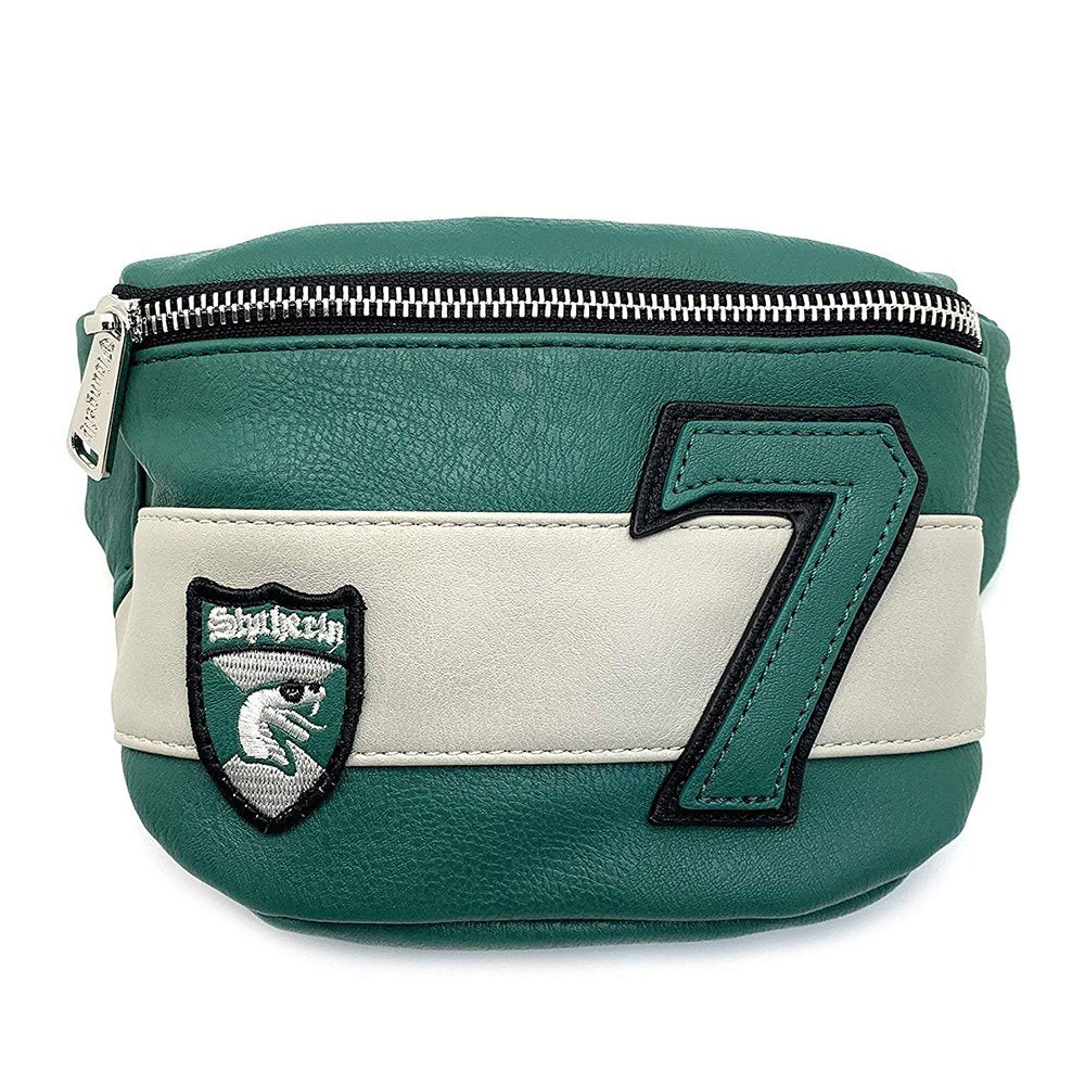 Loungefly x Harry Potter Slytherin Crest No. 7 Fanny Pack - FRONT