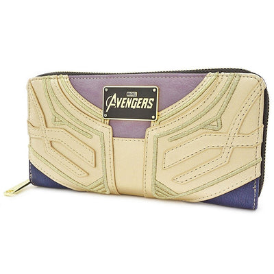 Loungefly Marvel Infinity Gauntlet Faux Leather Zip Wallet - SIDE