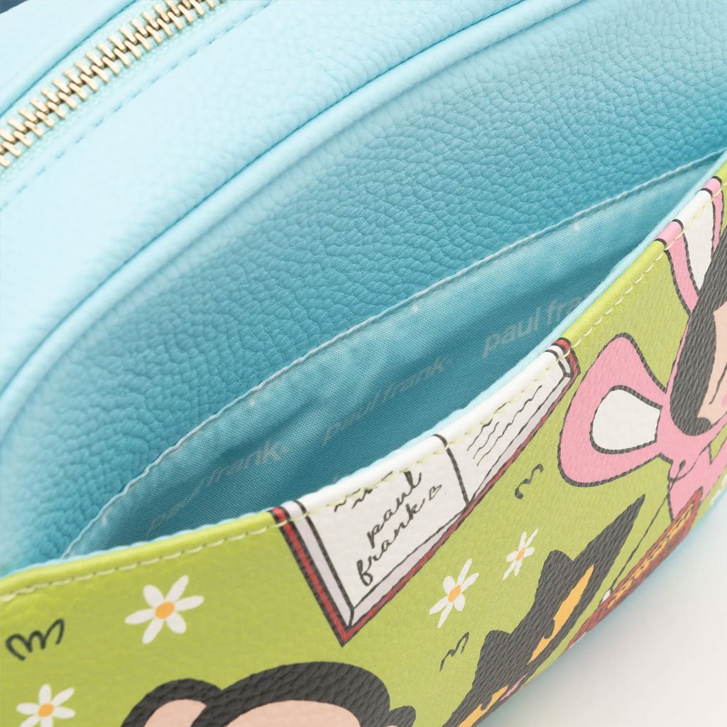 WondaPop Designer Series Paul Frank Crossbody - Front Pocket