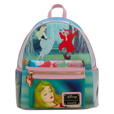 Loungefly Disney Sleeping Beauty Princess Scene Mini Backpack - Front