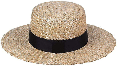 Rico Straw Boater Hat