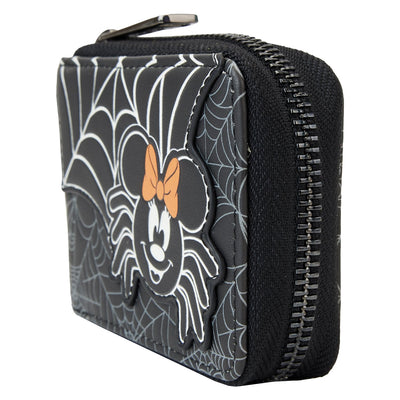 Loungefly Disney Minnie Mouse Spider Accordion Wallet - Side