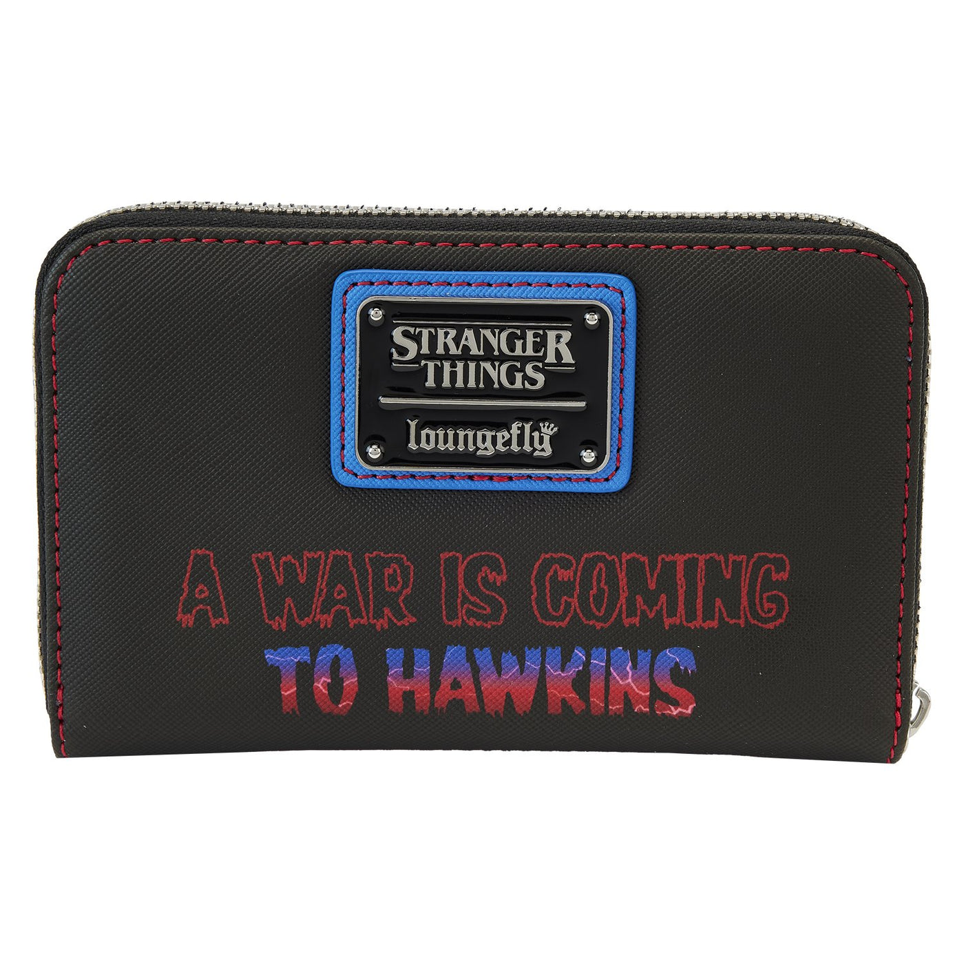 671803461109 - Loungefly Netflix Stranger Things Upside Down Shadows Zip-Around Wallet - Back