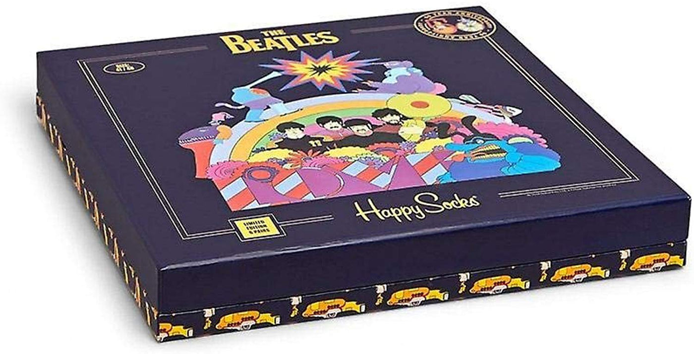 Happy Socks Limited Edition The Beatles Yellow Submarine 6 Pack