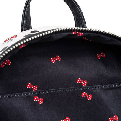 707 Street Exclusive - Loungefly Sanrio Hello Kitty Polka Dot Mini Backpack - Interior Lining