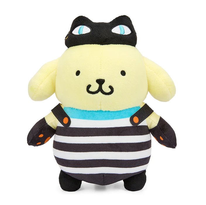 Kidrobot Sanrio 18" Hello Kitty and Friends Halloween Food Truck Plush Toy Set - Pompompurin Plush