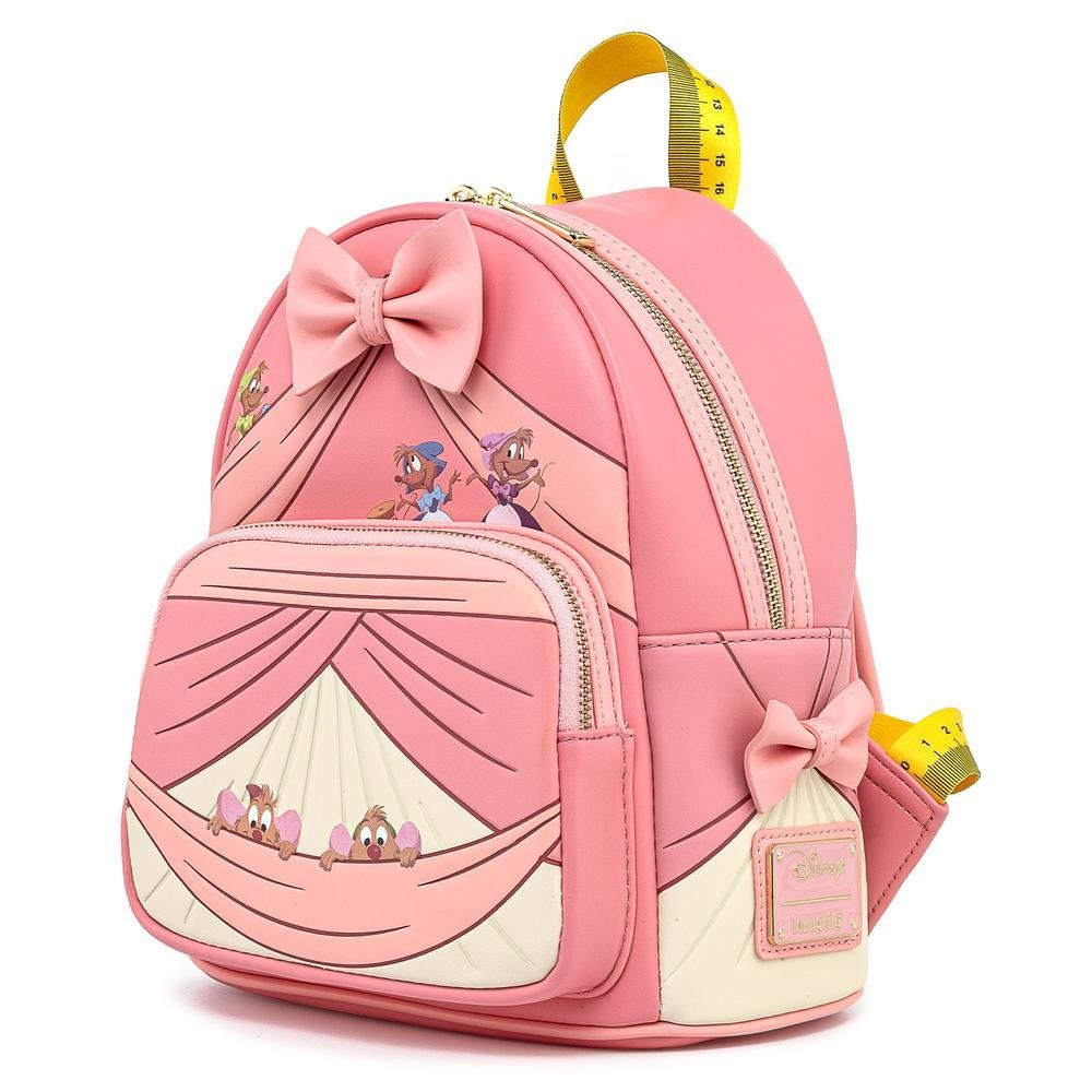 Loungefly Disney Cinderella Peek-a-Boo Pink Dress Mini Backpack