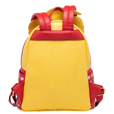 707 Street Exclusive - Loungefly Disney Santa Winnie the Pooh Cosplay Mini Backpack - Back