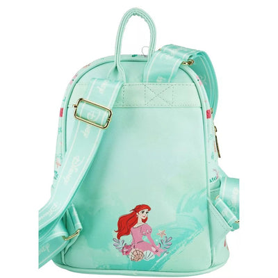 WondaPop Disney The Little Mermaid Pastel Mini Backpack -  - Back