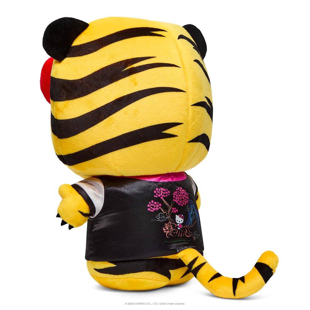 Kidrobot Sanrio 13" Hello Kitty Chinese Zodiac Year of the Tiger Plush Toy - Partial Back View