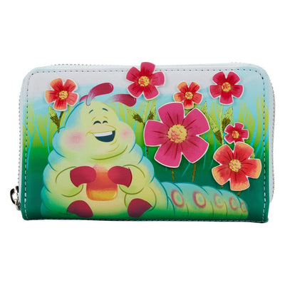 Loungefly Disney Pixar A Bugs Life Earth Day Zip-Around Wallet - Front