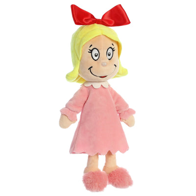 Aurora Dr. Seuss The Grinch 12" Cindy-Lou Who Plush Toy - Side View