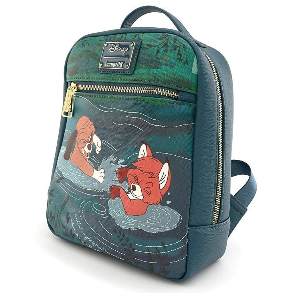 707 Street Exclusive - Loungefly Disney Fox & the Hound Water Fight Mini Backpack
