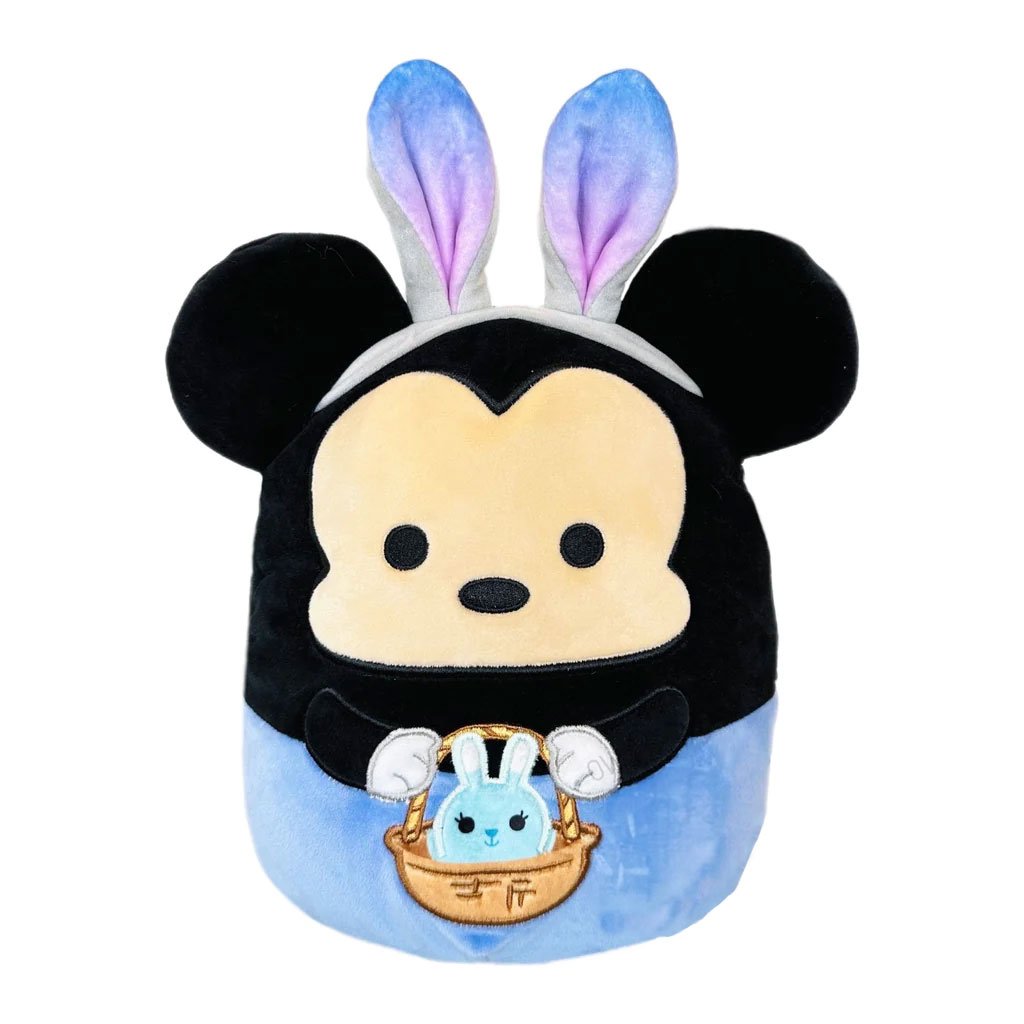 Squishmallows Disney Easter 8" Mickey Mouse Easter Bunny Plush Toy - Front