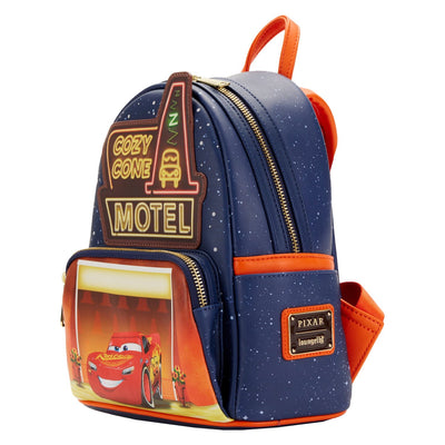 Loungefly Disney Pixar Moments Cars Cozy Cone Mini Backpack - Side View