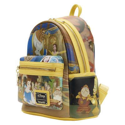 Loungefly Disney Beauty and the Beast Belle Princess Scene Mini Backpack - Side View