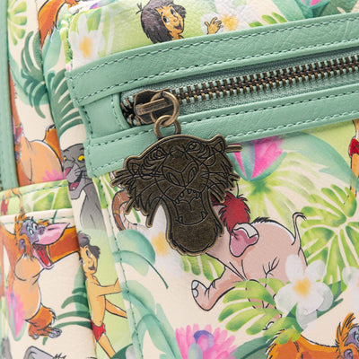 707 Street Exclusive - Loungefly Disney Jungle Book Friends Mini Backpack - Zipper Pull