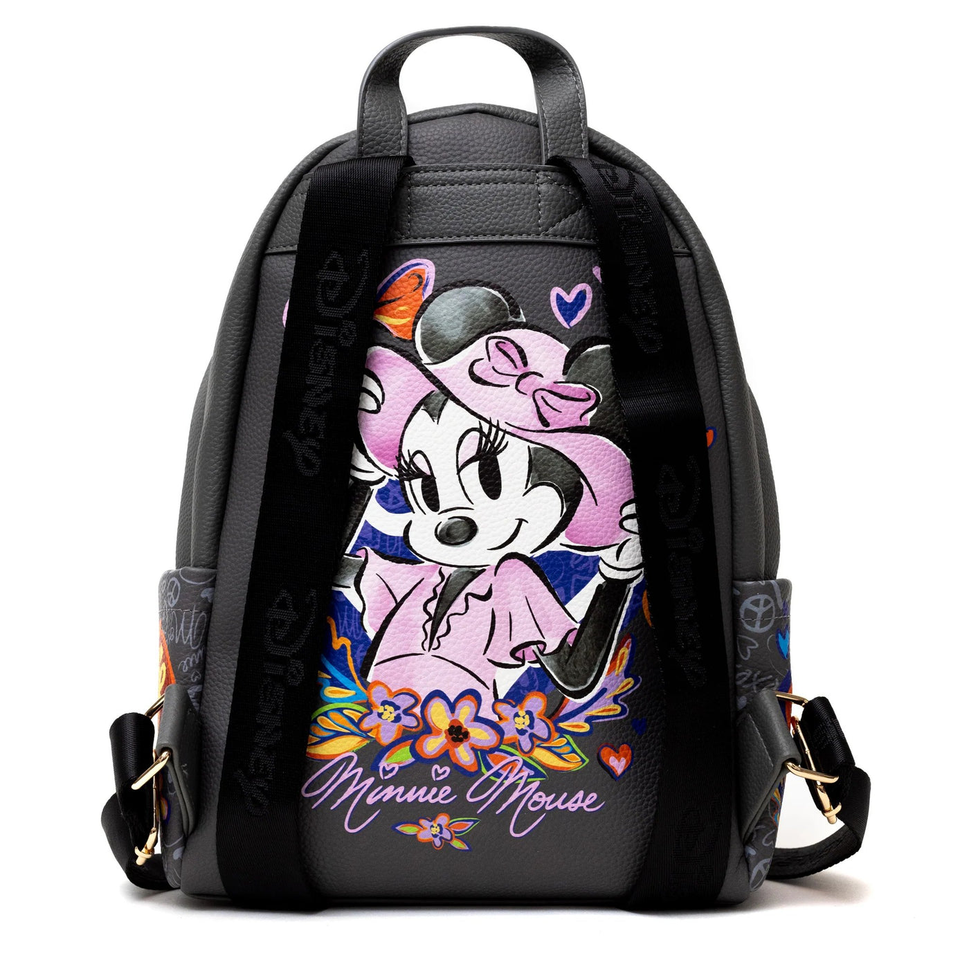 WondaPop Disney Minnie Mouse Floral Print Backpack - Back