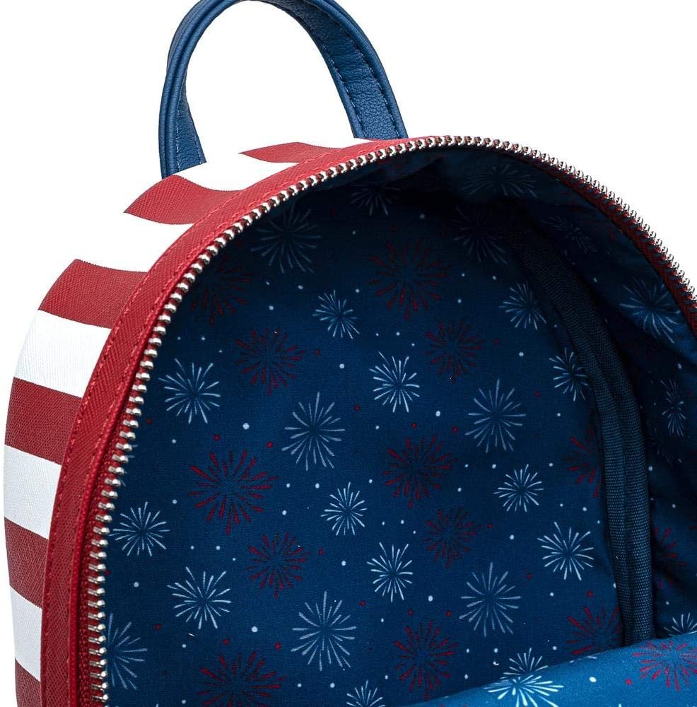 Americana Quilted Mini Backpack