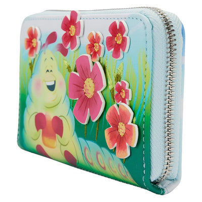 Loungefly Disney Pixar A Bugs Life Earth Day Zip-Around Wallet - Side