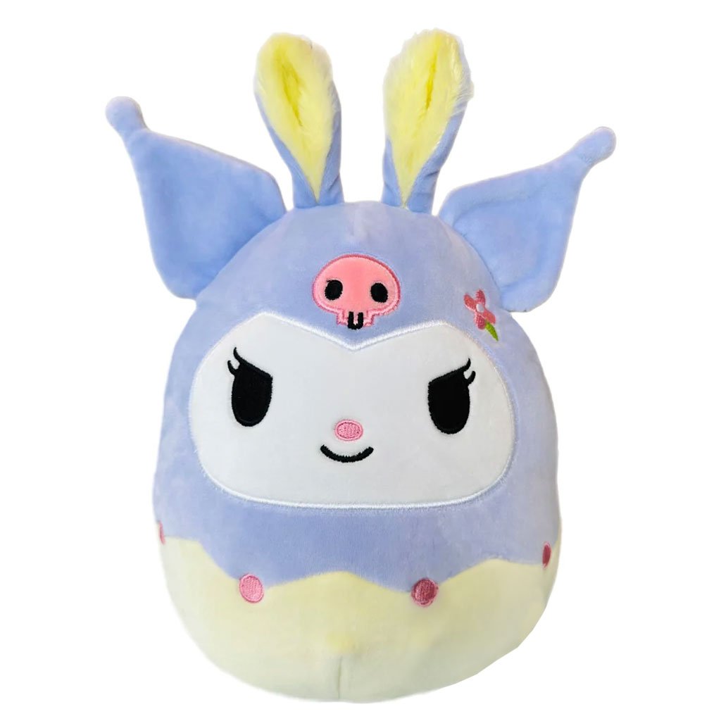 Squishmallows Sanrio Easter 8" Kuromi Easter Bunny Plush Toy - Front