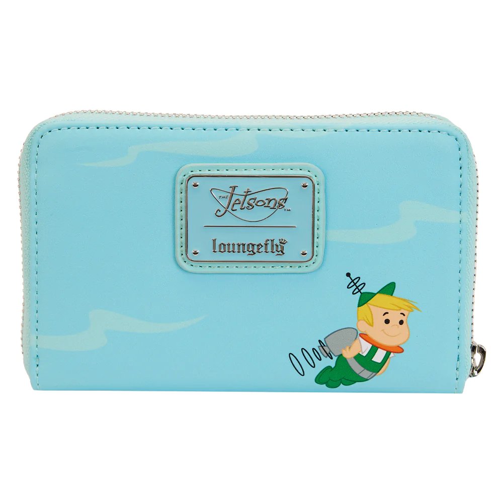 Loungefly Warner Brothers The Jetsons Spaceship Zip-Around Wallet - Loungefly wallet back